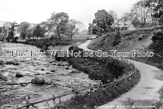 SC 4170 - Blackwater River At Blacklunans, Perthshire, Scotland