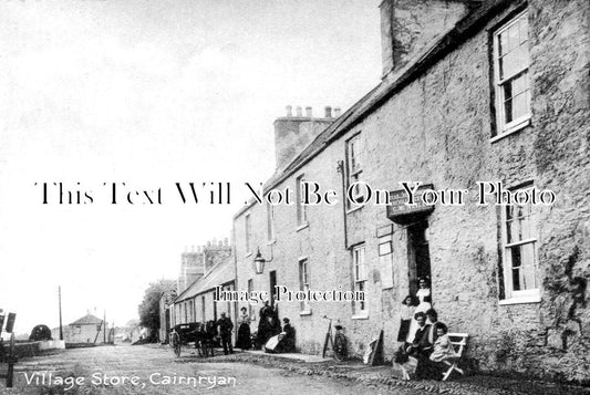 SC 4180 - Village Store, Cairnryan, Scotland c1920