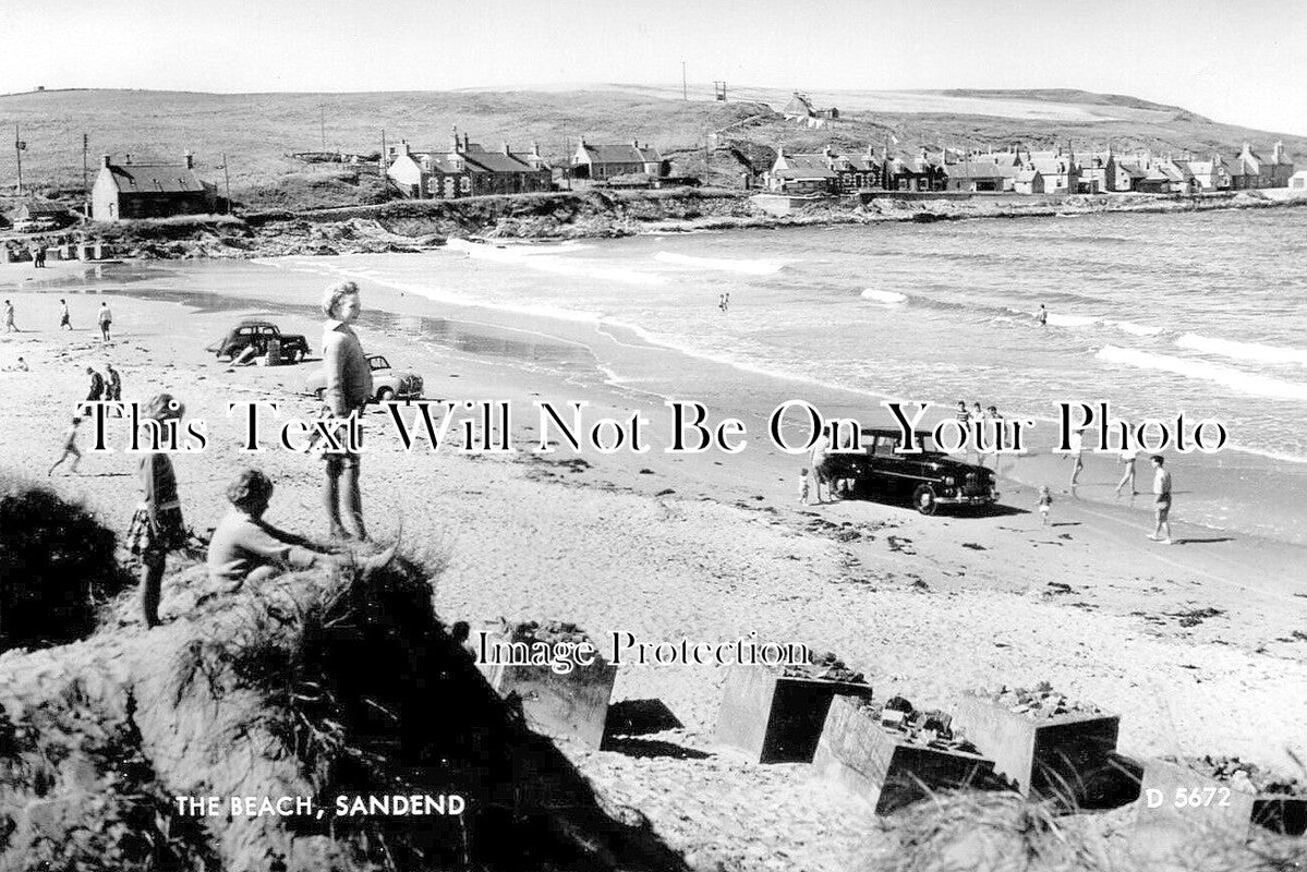 SC 4182 - The Beach, Sandend, Banff, Portsoy, Scotland