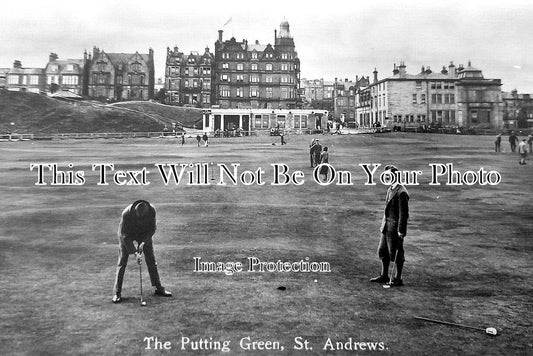 SC 4186 - The Putting Green, St Andrews, Scotland