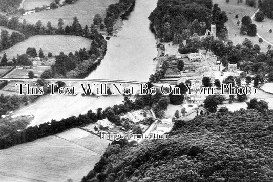 SC 4189 - Dunkeld From An Aeroplane, Scotland