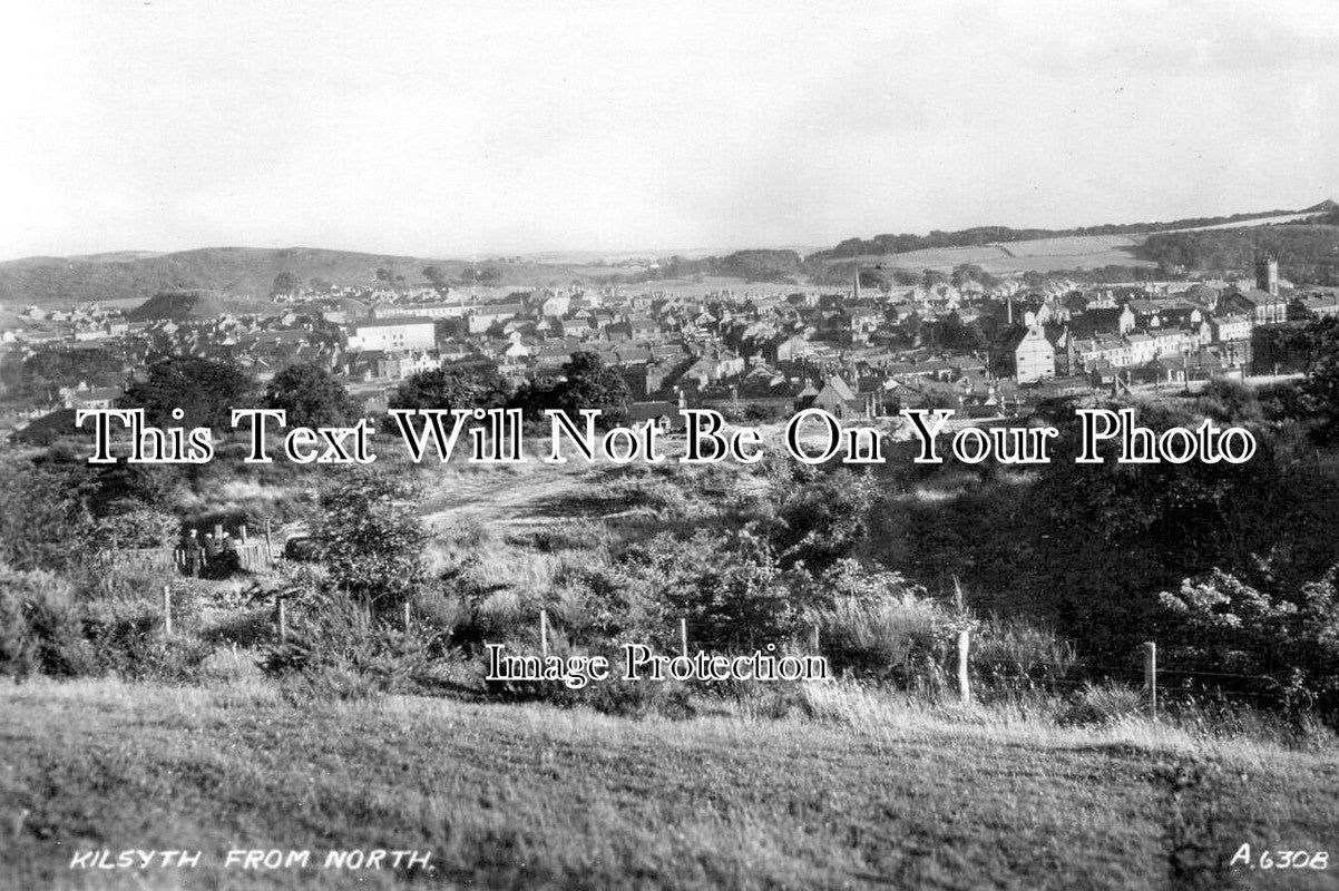 SC 4215 - Kilsyth From North, Scotland