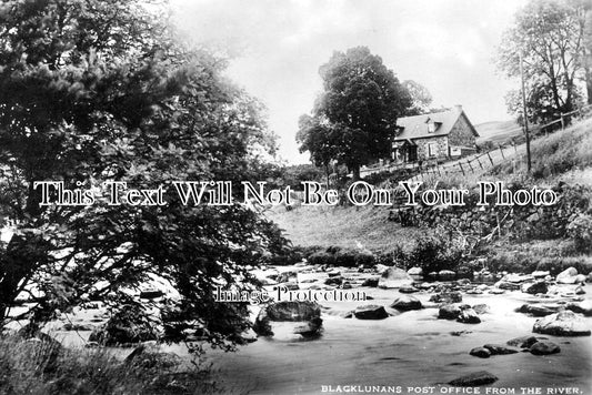 SC 4229 - Blacklunans Post Office From The River, Perthshire, Scotland