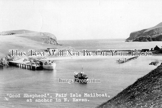 SC 4235 - Good Shepherd Fair Isle Mailboat, North Havem, Scotland