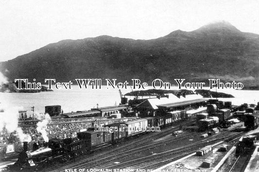 SC 4266 - Kyle Of Lochalsh Railway Station, Benn Na Caillich, Skye
