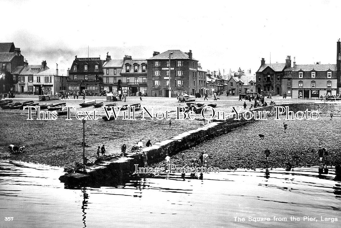 SC 427 - Square From Pier, Largs, Scotland c1927
