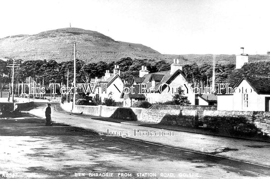 SC 430 - Ben Bhaggie From Station Road, Golspie, Scotland