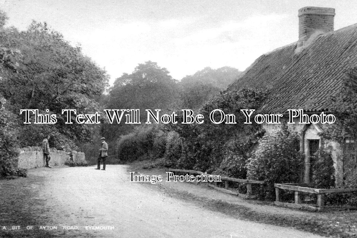 SC 4308 - Ayton Road, Etemouth, Berwickshire, Scotland c1930