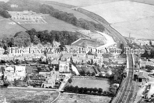 SC 4333 - East Linton From The Air, East Lothian, Scotland