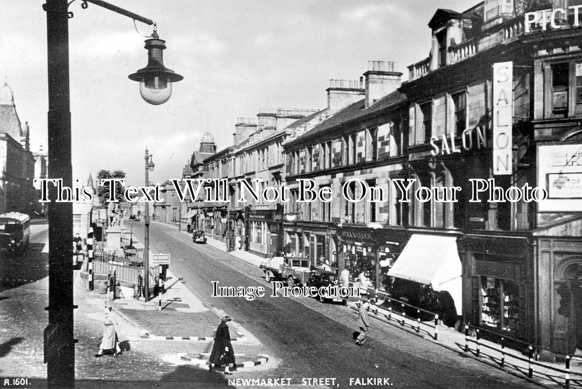 SC 4334 - Newmarket Street, Falkirk, Scotland c1950