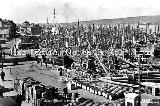 SC 4337 - Fishing Fleet, Lerwick, Scotland