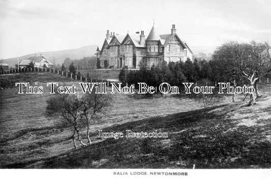 SC 4340 - Ralia Lodge, Newtonmore, Inverness, Scotland c1920