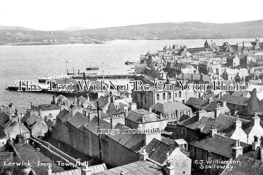 SC 4343 - Lerwick From The Town Hall, Scotland