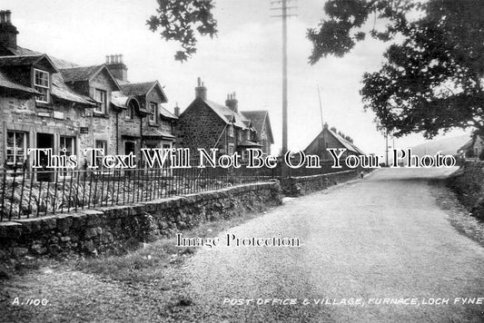 SC 4353 - Post Office & Village, Furnace, Loch Fyne, Argyll, Scotland