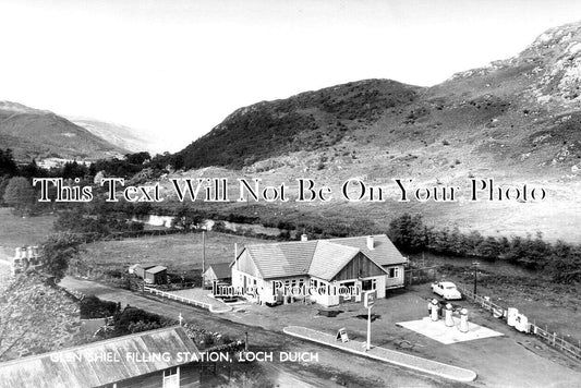 SC 4358 - Glen Shiel Petrol Filling Station, Loch Duich, Scotland