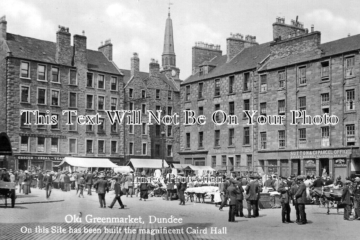 SC 4363 - Old Greenmarket, Dundee, Scotland c1932