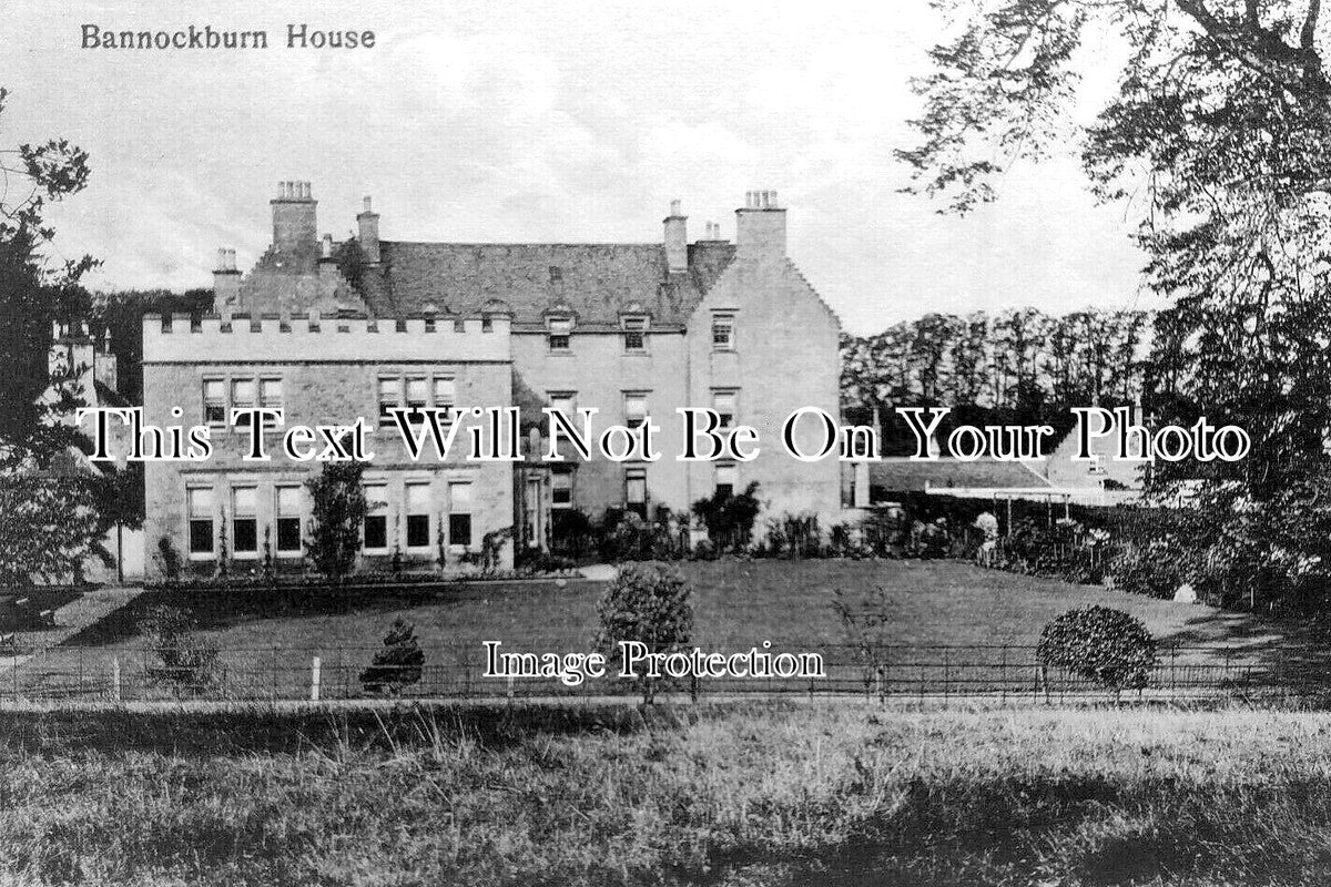 SC 4379 - Bannockburn House, Stirling, Scotland c1927