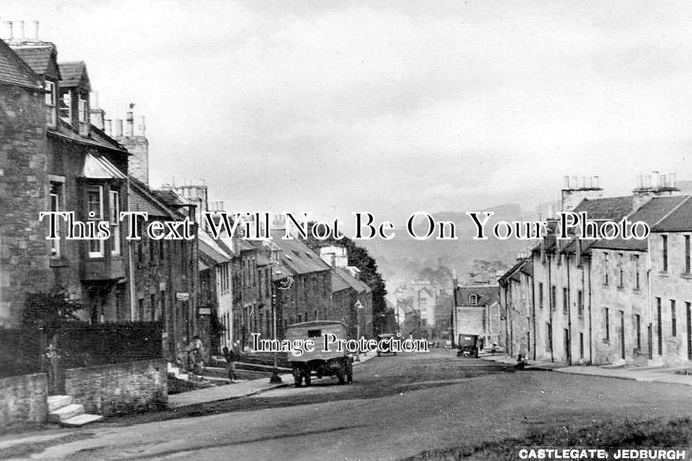 SC 4380 - Castlegate, Jedburgh, Scotland – JB Archive