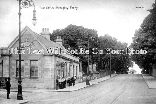 SC 4401 - Broughton Ferry Post Office, Scotland c1915