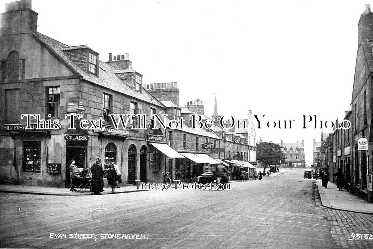 SC 4411 - Evan Street, Stonehaven, Scotland c1925