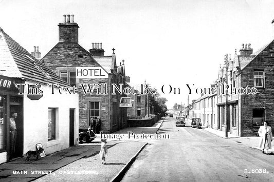 SC 4415 - Main Street, Castletown, Scotland c1950