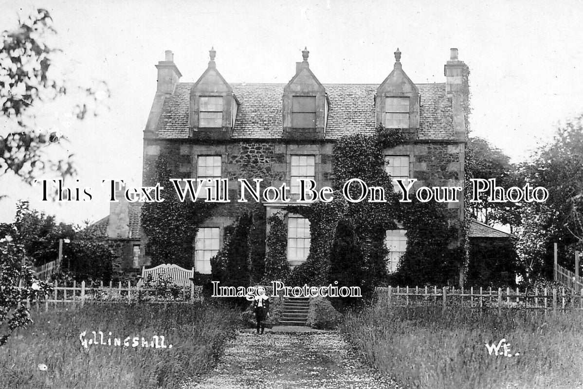 SC 4417 - Gillingshill, Upper Largo, Fife, Scotland c1906