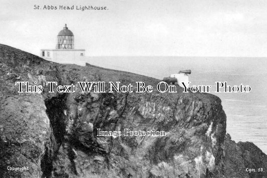 SC 4419 - St Abbs Head Lighthouse, Berwickshire, Scotland