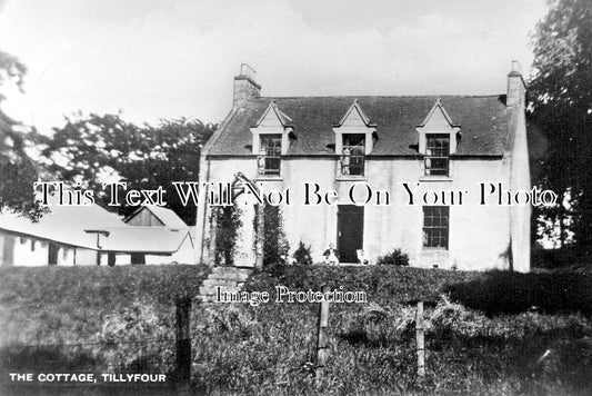 SC 4420 - The Cottage, Tillyfour, Scotland c1935