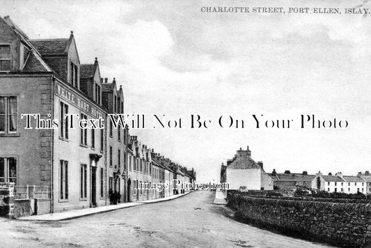 SC 4424 - Charlotte Street, Port Ellen, Islay, Scotland c1909
