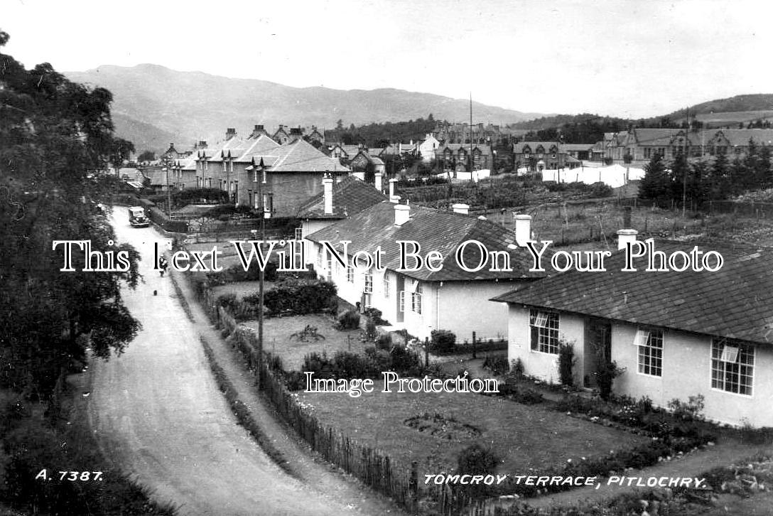 SC 446 - Tomcroy Terrace, Pitlochry, Perthshire, Scotland