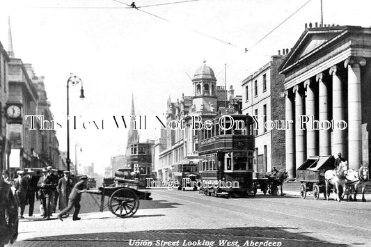 SC 458 - Union Street Looking West, Aberdeen, Scotland