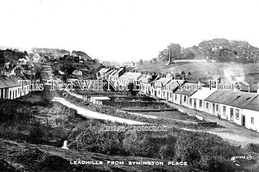 SC 461 - Leadhills From Symington Place, Lanarkshire, Scotland