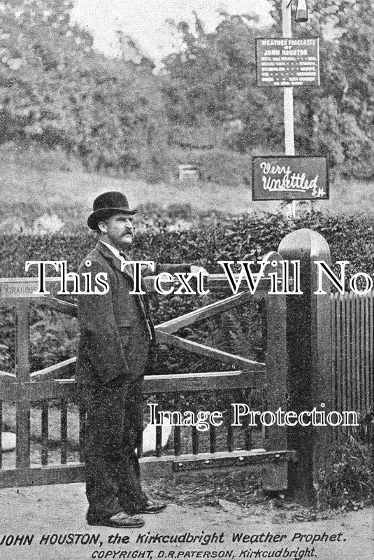 SC 521 - John Houston, Kirkcudbright Weather Prophet, Scotland