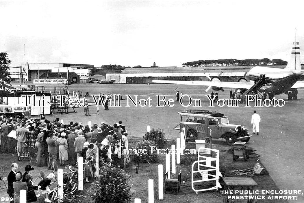 SC 534 - The Public Enclosure, Prestwick Airport, Ayrshire, Scotland