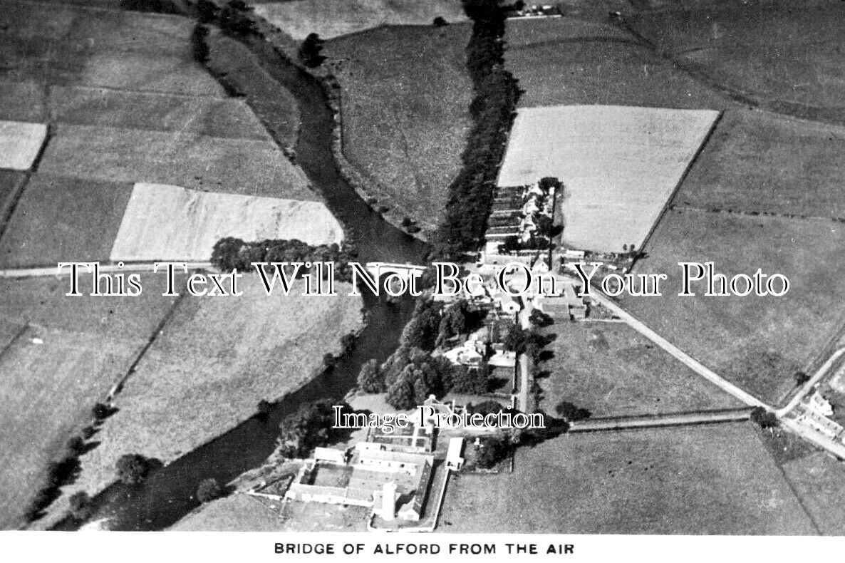 SC 538 - Bridge Of Alford, Aberdeenshire, Scotland c1950