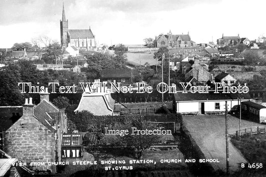 SC 549 - Saint Cyrus, Ecclesgreig, Aberdeenshire, Scotland c1934