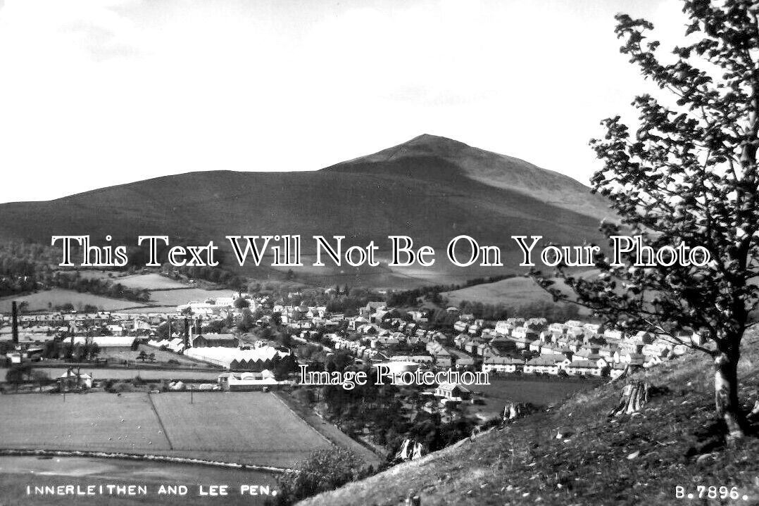 SC 553 - Innerleithen & Lee Pen, Scotland c1953