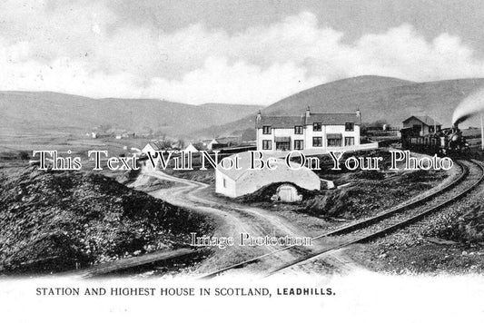 SC 554 - Leadhills Station, Lanarkshire, Scotland