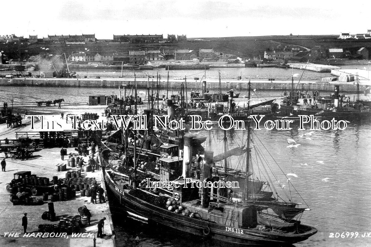 SC 556 - The Harbour, Wick, Caithness, Scotland
