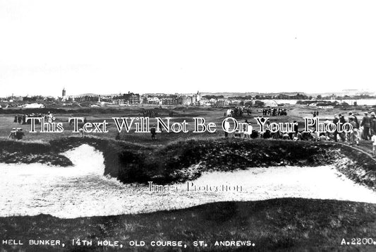 SC 582 - Hell Bunker, 14th Hole, Old Course, St Andrews, Fife, Scotland