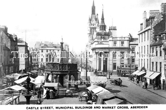 SC 605 - Castle Street Market, Aberdeen, Scotland