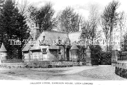 SC 608 - Balloch Lodge, Cameron Lodge, Loch Lomond, Dunbartonshire, Scotland