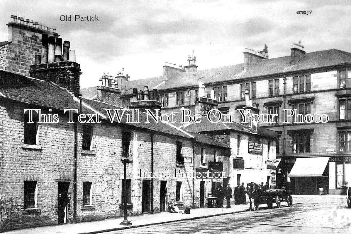 SC 621 - Old Partick, Glasgow, Scotland c1912