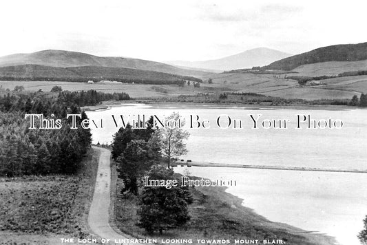 SC 622 - Loch Of Lintrathen Looking Towards Mount Blair, Angus, Scotland