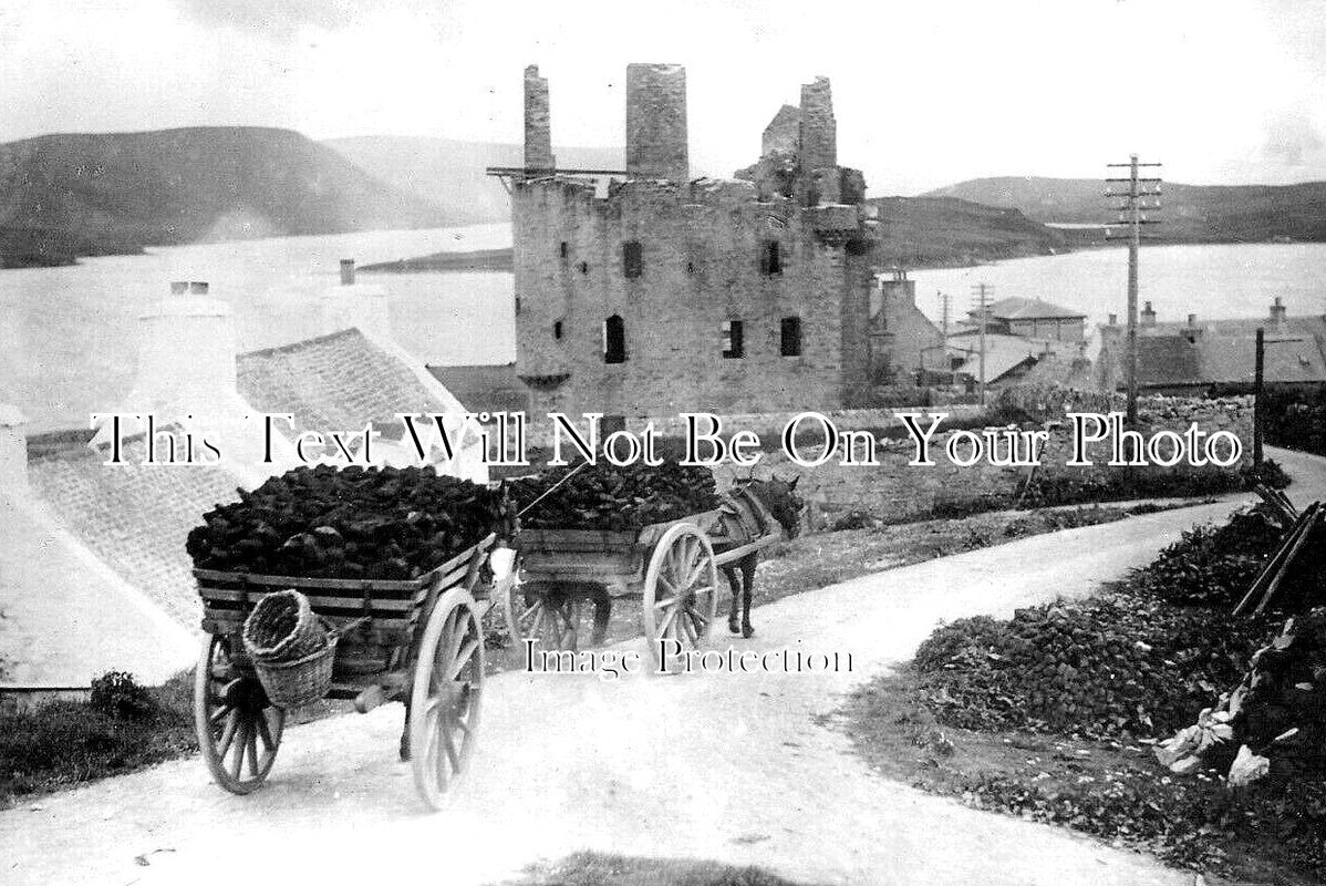 SC 635 - Scalloway Castle, Shetland, Scotland