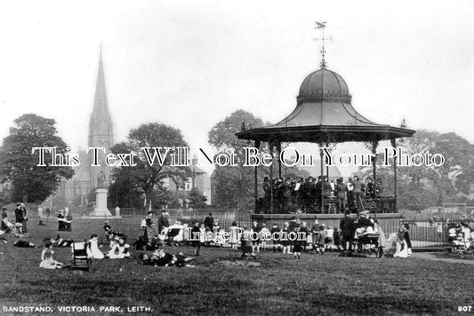 SC 651 - Bandstand, Victoria Park, Leith, Edinburgh, Scotland