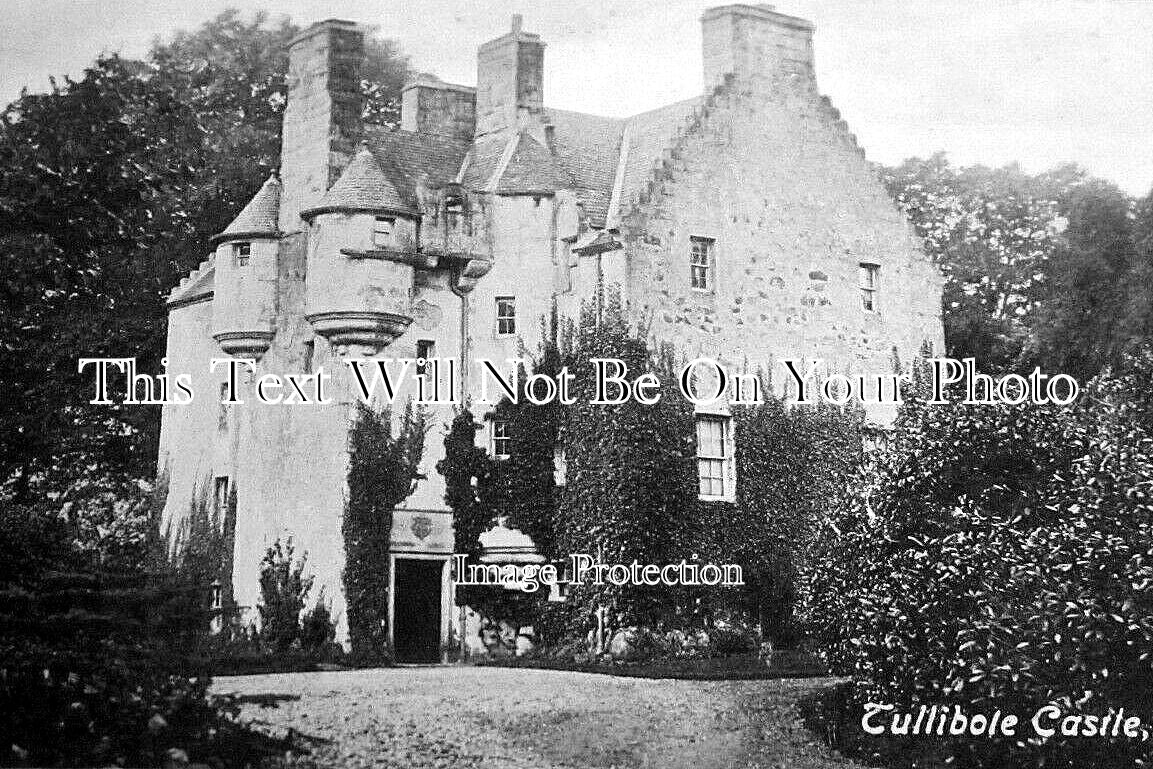 SC 657 - Tullibole Castle, Crook Of Devon Fossoway, Scotland c1918