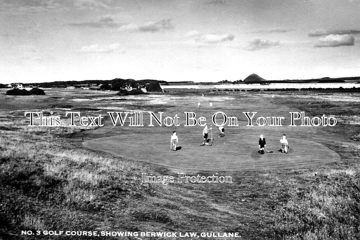 SC 667 - Gullane Golf Course & Berwick Law, Scotland