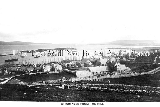 SC 693 - Stromness From The Hill, Orkney, Scotland