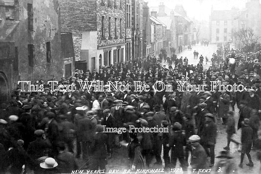 SC 706 - New Years Day BA, Kirkwall, Orkney, Scotland 1921